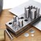 The Beadsmith Steel Disc Cutter Set Includes 4 Punches & Die. Tool for Cutting Corners from: 1/4", 1/2" & 1" Curves & 3/16" x 3/4" Oval Slot Punch. Use Soft Metal Sheet up to 20-24 Gauge & Thinner